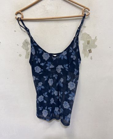 TCM Blumenmuster Netz Cami