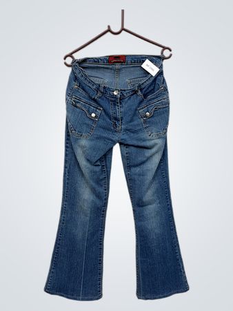 Hundred Continent Damen Flare Jeans