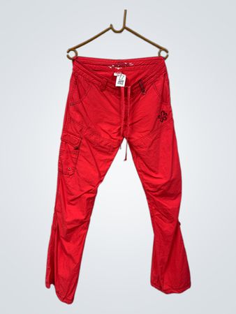 S.a.m Rote Cargo-Hosen