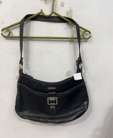 firstkiss Black Shoulder Bag