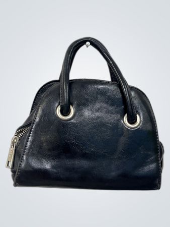 Schwarze Handtasche