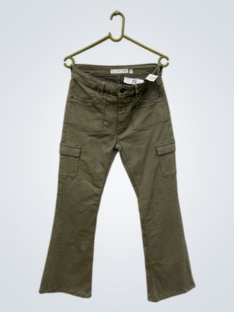 Gedämpfte weich fallende Cargo-Hose