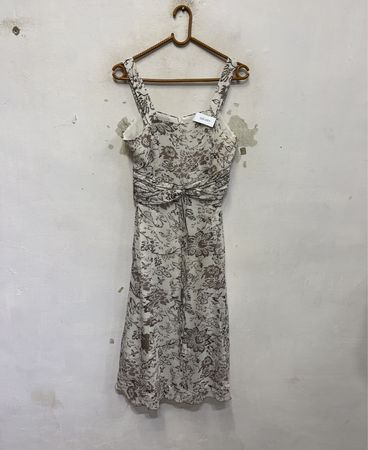 Fashion Collection Damen Blumenmuster Kleid Größe 36