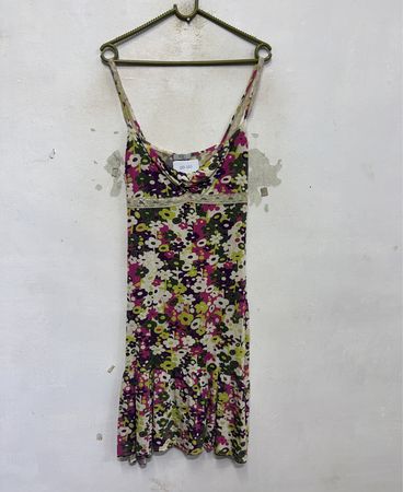 Elf Floral Print Slip Dress