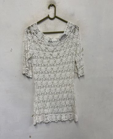 Wallis White Lace Top