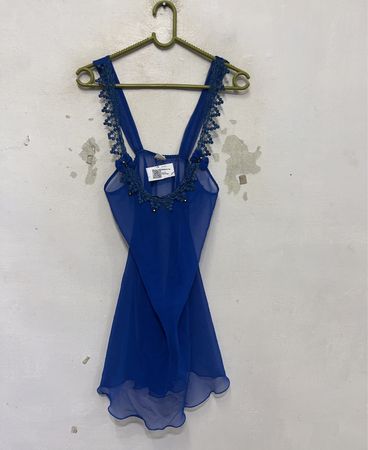 Evari International Blue Babydoll Lingerie