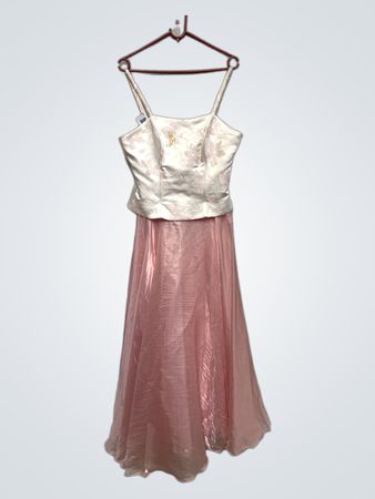 Carina Studio Mody 1976 Pink Floral Dress