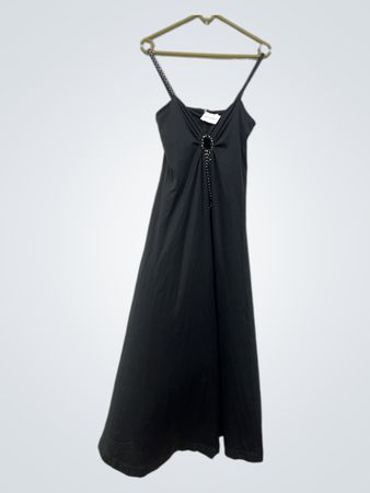 Gillian Day Black Maxi Dress
