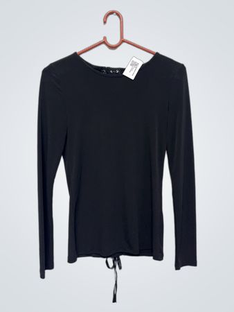 Bring On The Night von Coolcat Black Lace Up Korsett Langarmshirt