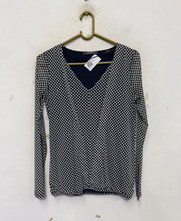 Esprit Long-Sleeve Mesh Top