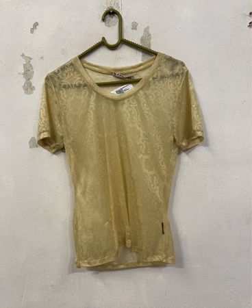 SABOTAGE Sheer gemustertes T-Shirt