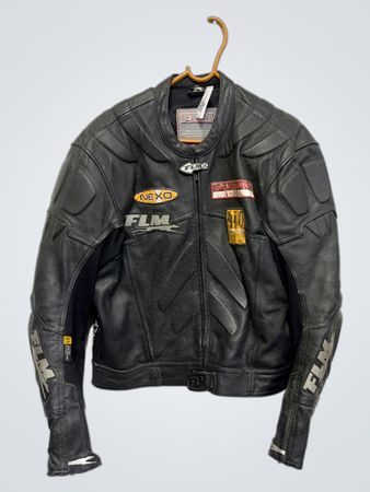 FLM Greyhound Motorradlederjacke