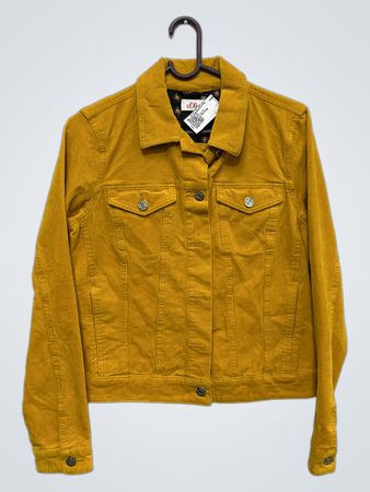 s.Oliver Gelbe Cordjacke