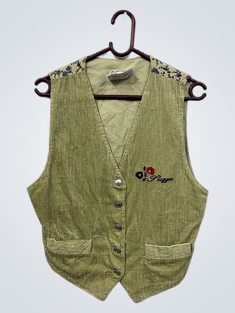 Frugger Weste mit Blumenmuster