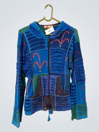 ixelan Patchwork Hoodie