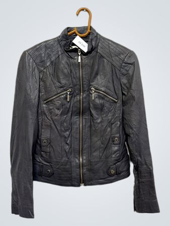 STAR by julien macdonald Schwarze Lederjacke