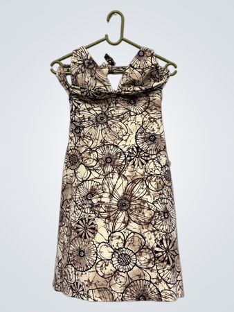 Florales Neckholderkleid