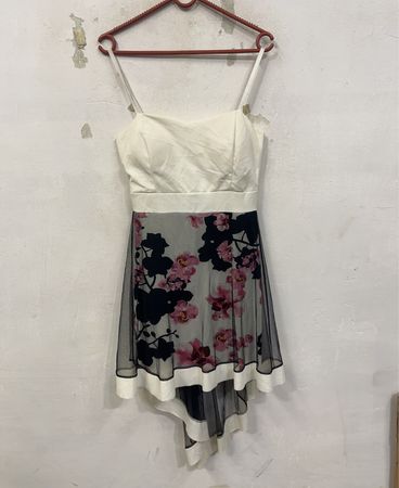 Piazza Italia Damen Kleid mit Blumenmuster