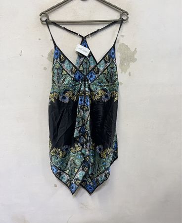Tanktop mit Paisley-Muster