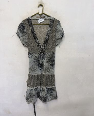 STYLES by Steps Damen Kurzarm Stufenkleid