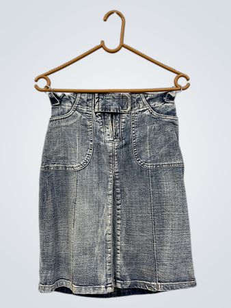 Jeansrock mit Label AS-NS-231