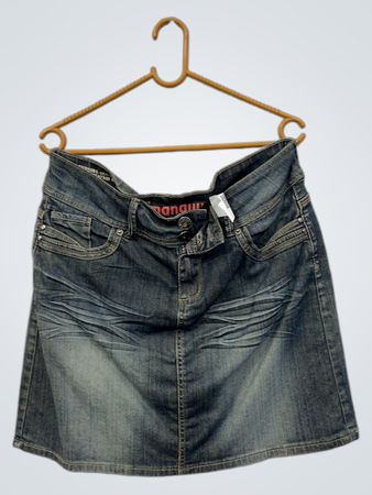 Manguun Damen Jeansrock