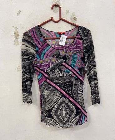 CHACOK Damen Oberteil mit 3/4-Arm und Print