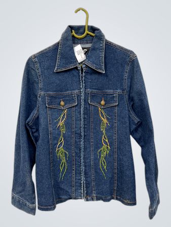 Cordelia Collection bestickte Jeansjacke