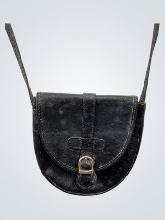 Faith Vintage schwarze Schultertasche