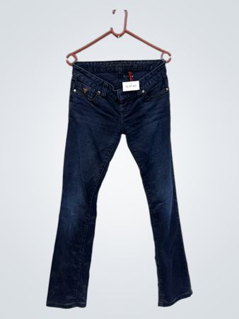 Guess Jeans Dunkelblaue Denim-Hose
