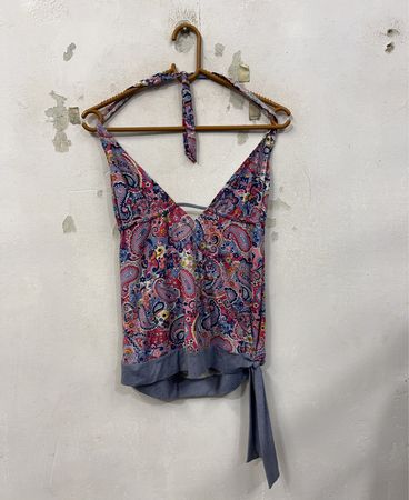 Venice Beach Paisley Neckholder-Top