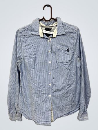 U.S. Polo Assn. gestreiftes Hemd mit Knopfleiste