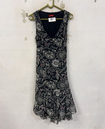 S.Oliver Midikleid mit Blumenmuster