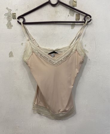 ISABEL MORA FOR WOMEN Spitzenbesatz-Cami-Top