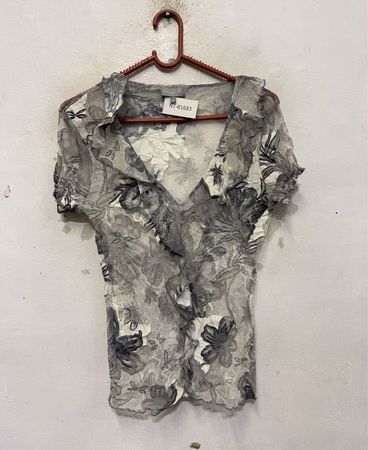 Per Una Floral Sheer Top