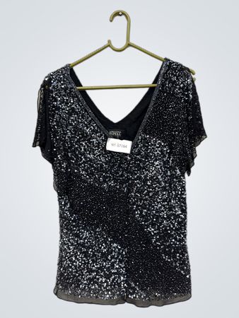 Adrianna Papell Pailletten-Top