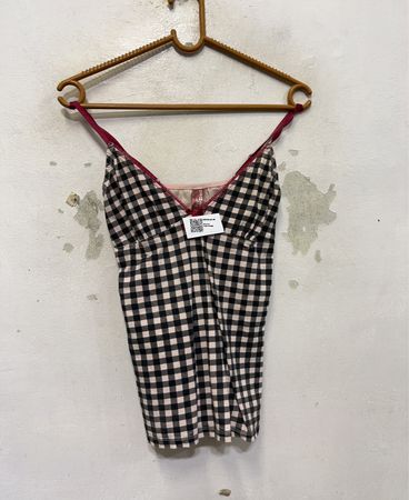 Pace Young Gingham-Camisole