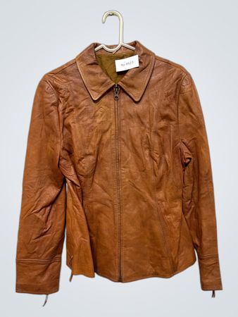Fernando de la Llana Original Style braune Lederjacke