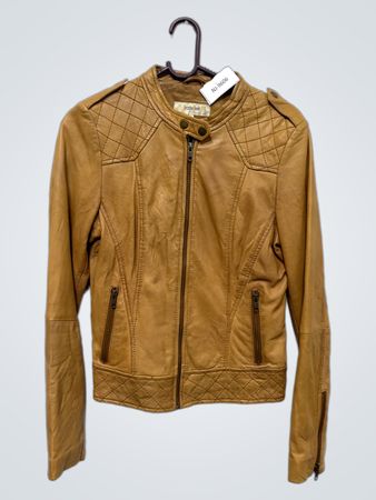SISSY-BOY SPECIAL BASICS braune Lederjacke