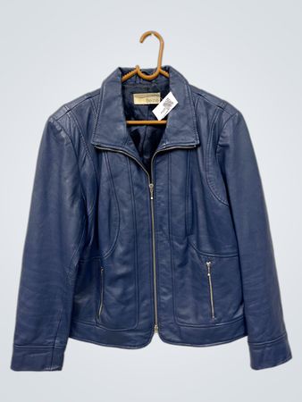 Heine Blue Lederjacke