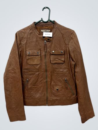 KOOKAI Braunlederjacke