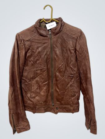 Marc O'Polo braune Lederjacke NJ-9677