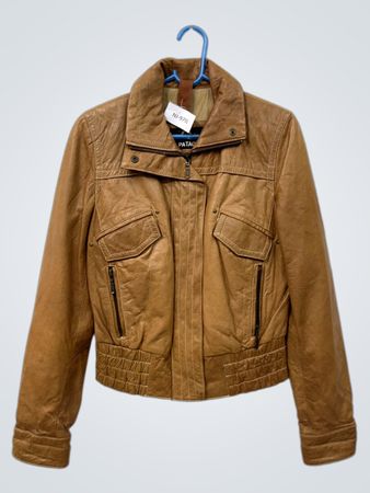 PATAGO braune Lederjacke