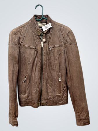Oakwood Leder-Bikerjacke