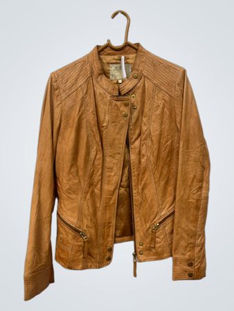 Stradivarius Echtlederjacke