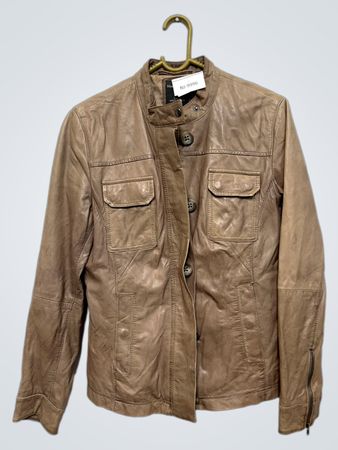 Marc O'Polo Braun Lederjacke