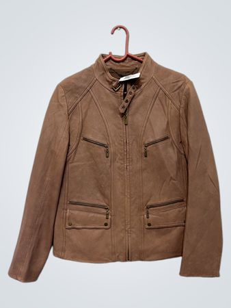 idem Brown Lederjacke