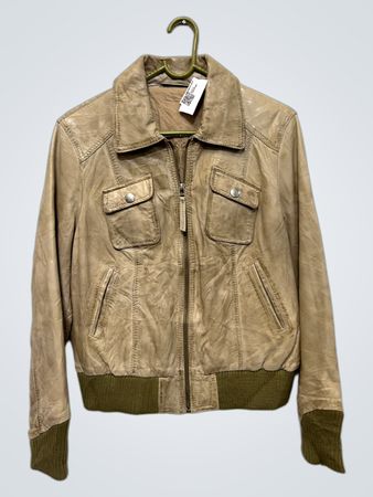 David Moore New York Lederjacke