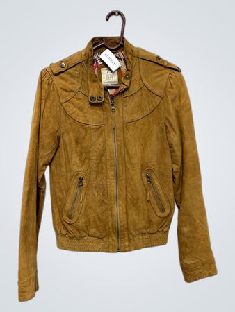 DEPT Brown Wildlederjacke