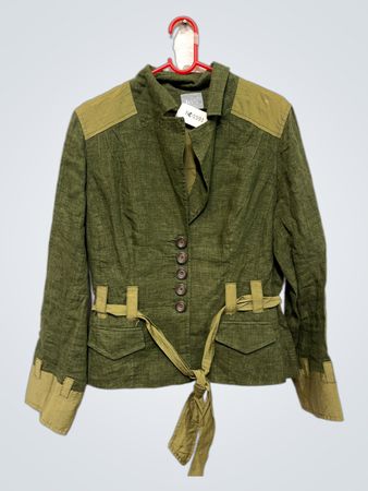 Giacca verde Bosca con cintura